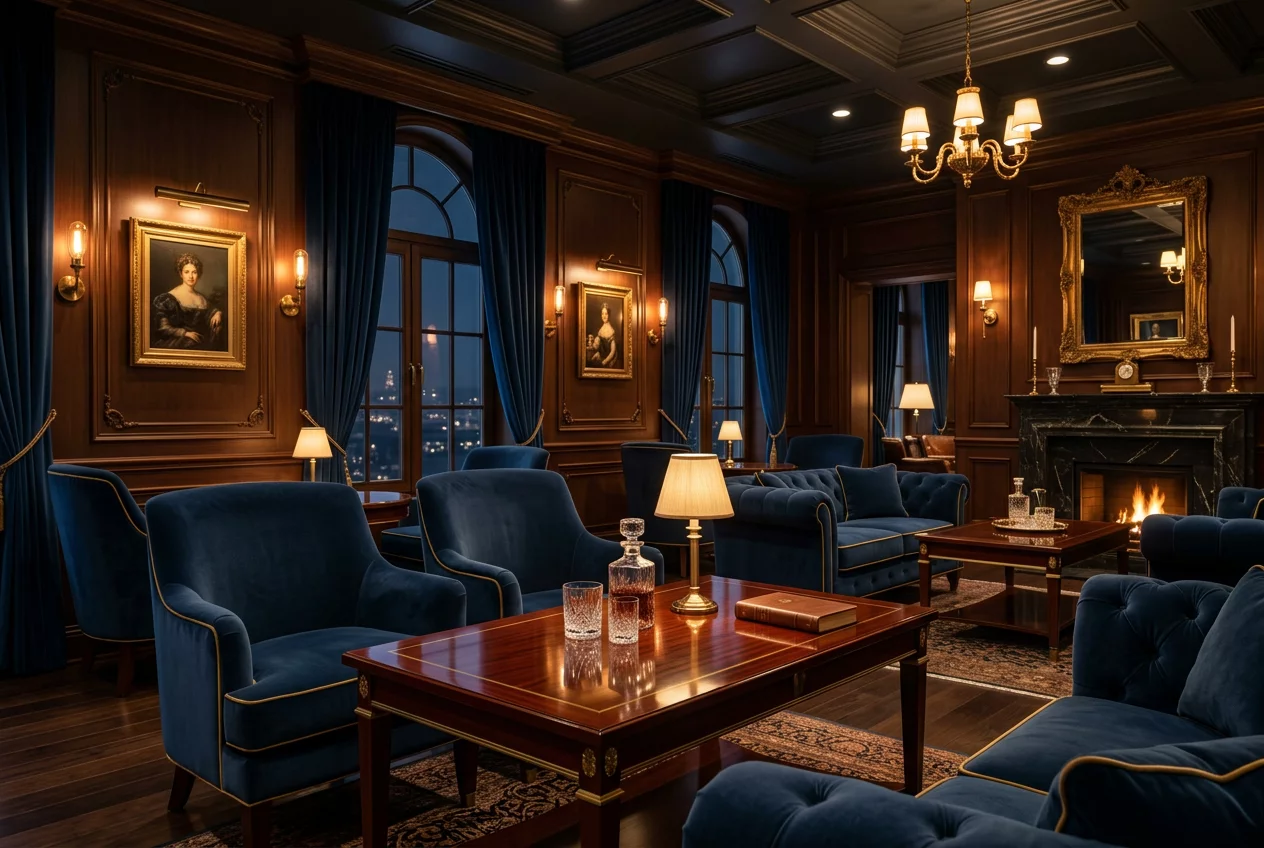 CardLuckLounge Interior
