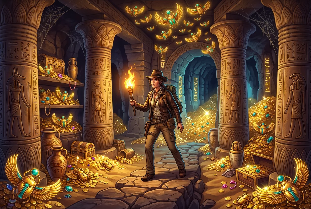 John Hunter and the Tomb of the Scarab Queen™ Adventure